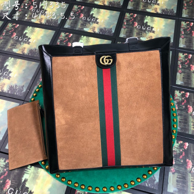 519335 Ophidia suede large tote, Gucci Handbags