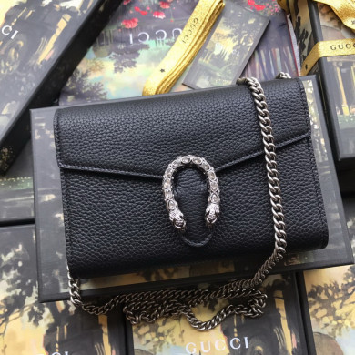 401231 Dionysus mini leather chain bag, Women's Wallets & Small Accessories