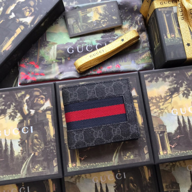 408827 Gucci Signature Web wallet, Men's Wallets & Small Accessories