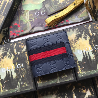 408827 Gucci Signature Web wallet, Men's Wallets & Small Accessories