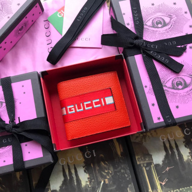 408827 Gucci stripe leather wallet, Men's Wallets & Small Accessories