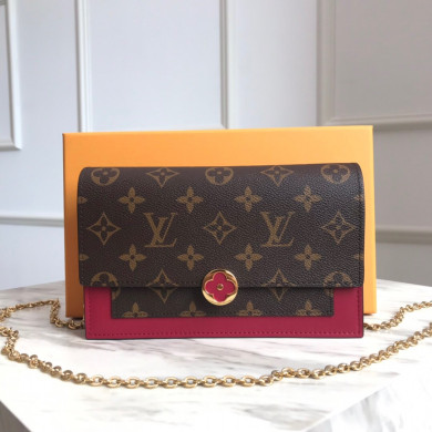 M67404 FLORE CHAIN WALLET, Louis Vuitton LV WOMEN - Small Leather Goods