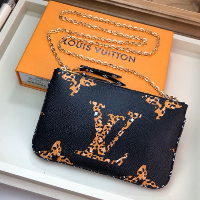 M67874 POCHETTE DOUBLE ZIP, Louis Vuitton LV Women - Small Leather Goods