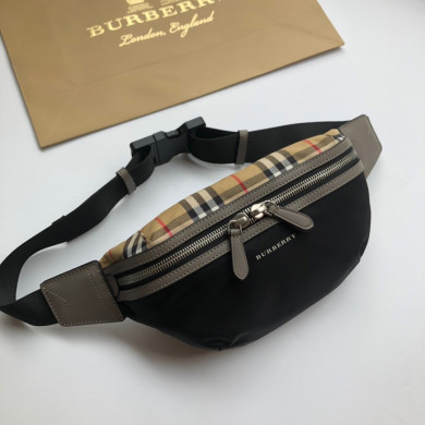 Medium Vintage Check Bum Bag, BURBERRY BAGS