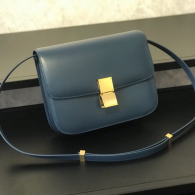 MEDIUM CLASSIC BAG IN BOX CALFSKIN, CELINE BAGS