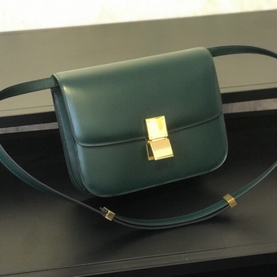 MEDIUM CLASSIC BAG IN BOX CALFSKIN, CELINE BAGS