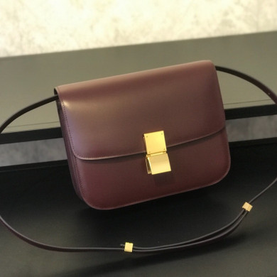 MEDIUM CLASSIC BAG IN BOX CALFSKIN, CELINE BAGS