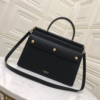 Medium Monogram Stripe E-canvas Title Bag, Burberry Handbag