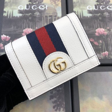 523155 Ophidia card case wallet, Gucci Women's Wallets