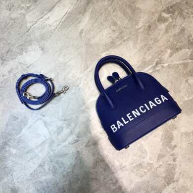 VILLE TOP HANDLE XXS, Small graffiti logo calfskin bag, BALENCIAGA HANDBAG