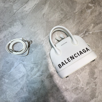 VILLE TOP HANDLE XXS, Small graffiti logo calfskin bag, BALENCIAGA HANDBAG