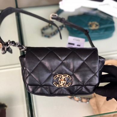 chanel 19 waist bag, AS1163 CHANEL HANDBAGS