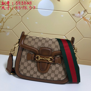 383848 Lady Web Original GG shoulder bag, GUCCI
