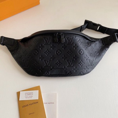 M44388 DISCOVERY BUMBAG, LOUIS VUITTON LV, Damier Cobalt Race canvas