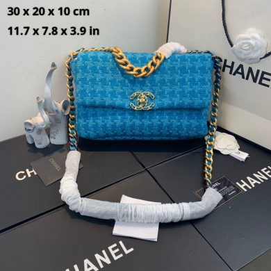 AS1161 chanel 19 large flap bag