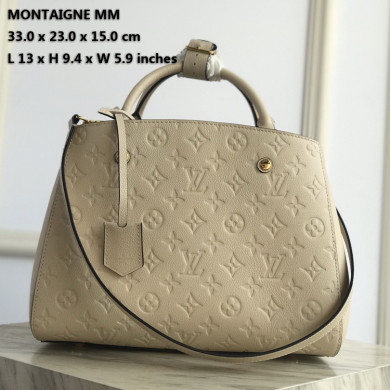 M44061,LOUIS VUITTON LV, MONTAIGNE MM For the dynamic businesswoman