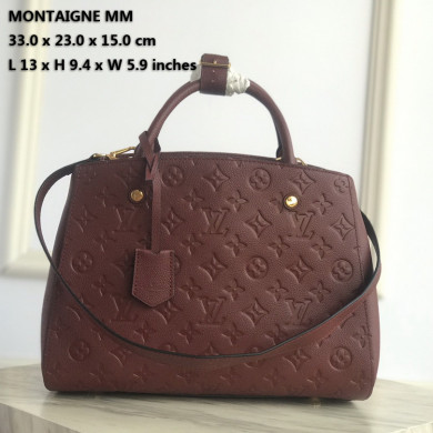 M43258, LOUIS VUITTON LV, MONTAIGNE MM For the dynamic businesswoman