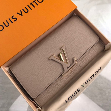 M61249 CAPUCINES WALLET, LOUIS VUITTON WALLETS