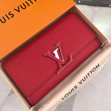 M61471 CAPUCINES WALLET, LOUIS VUITTON WALLETS