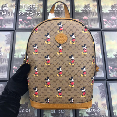 552884 Disney x Gucci small backpack, GUCCI Backpacks for Women