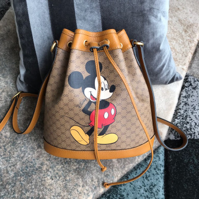 602691 Disney x Gucci small bucket bag, GUCCI Bucket and Hobo Bags for Women