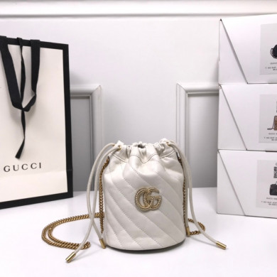 575163 GG Marmont mini bucket bag, Women's Mini Bags