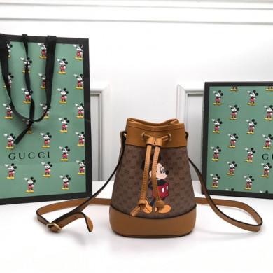550620 Disney x Gucci mini bucket bag, GUCCI Bucket and Hobo Bags for Women