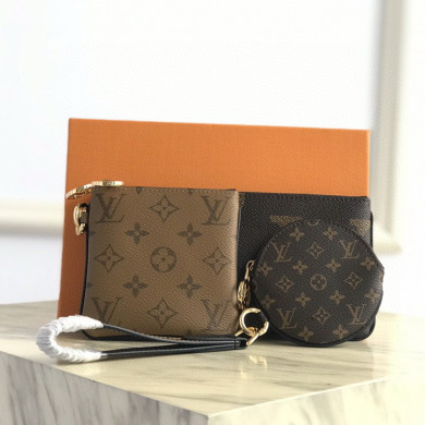 M68756 TRIO POUCH, LOUIS VUITTON LV WOMEN - Small Leather Goods