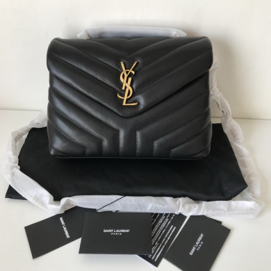 494699 LOULOU SMALL IN MATELASSÉ “Y” LEATHER, YSL SAINT LAURENT