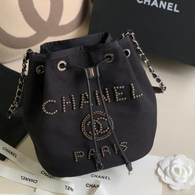 small drawstring bag, CHANEL HANDBAGS