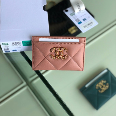 chanel 19 card holder, AP1167, chanel small leather goods