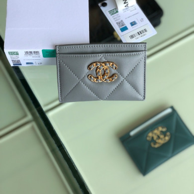 chanel 19 card holder, AP1167, chanel small leather goods