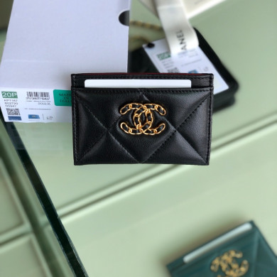 chanel 19 card holder, AP1167, chanel small leather goods