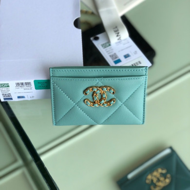 chanel 19 card holder, AP1167, chanel small leather goods