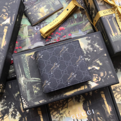 575133 GG wallet with tiger print