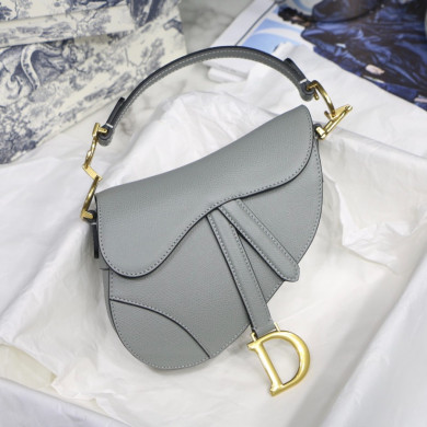 MINI SADDLE BAG, Grained Calfskin, DIOR SADDLE CALFSKIN BAG