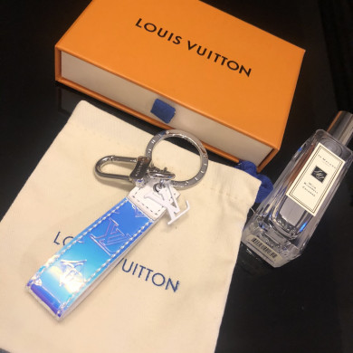 LV SHAPE DRAGONNE BAG CHARM & KEY HOLDER, Louis Vuitton LV, key chain