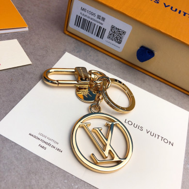 M68000 LV CIRCLE BAG CHARM & KEY HOLDER, Louis Vuitton LV, key chain