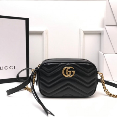 448065 GG Marmont matelassé mini bag