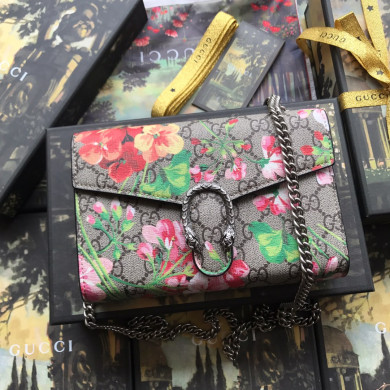 401231 Dionysus GG Supreme chain wallet, GUCCI Chain Wallets for Women