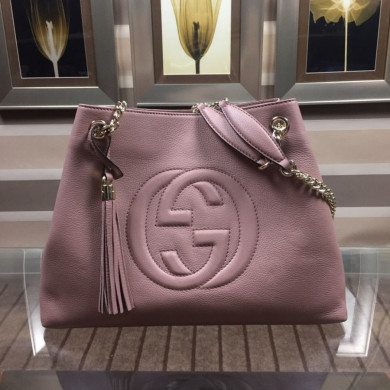 308982 Gucci Soho leather shoulder bag