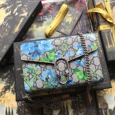 401231 Dionysus GG Supreme chain wallet, GUCCI Chain Wallets for Women