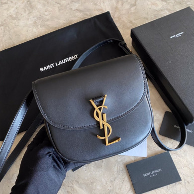 KAIA SMALL SATCHEL IN SMOOTH LEATHER, YSL Saint Laurent