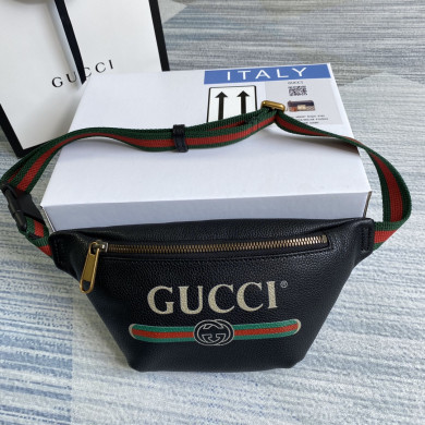 527792, Gucci Print small belt bag, GUCCI BAG