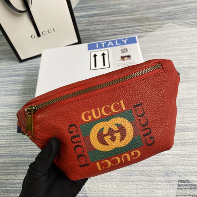 527792, Gucci Print small belt bag, GUCCI BAG