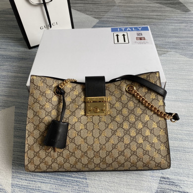 479197 Padlock medium GG shoulder bag GUCCI