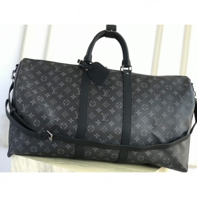 M40605 KEEPALL BANDOULIÈRE 55, Louis Vuitton LV TRAVEL BAG 
