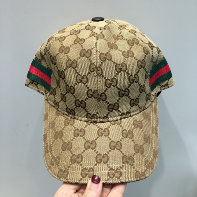 GG canvas baseball hat, GUCCI