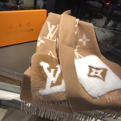 LOUIS VUITTON LV COLD REYKJAVIK SCARF