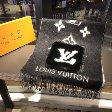 LOUIS VUITTON LV COLD REYKJAVIK SCARF